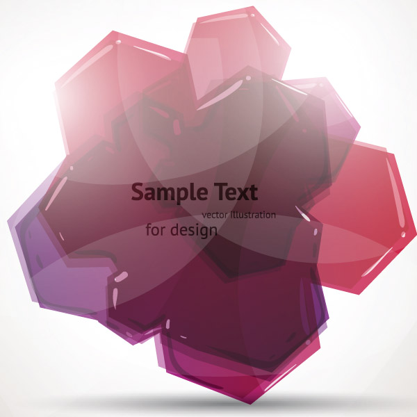 free vector Crystal clear graphics vector 4 cloud